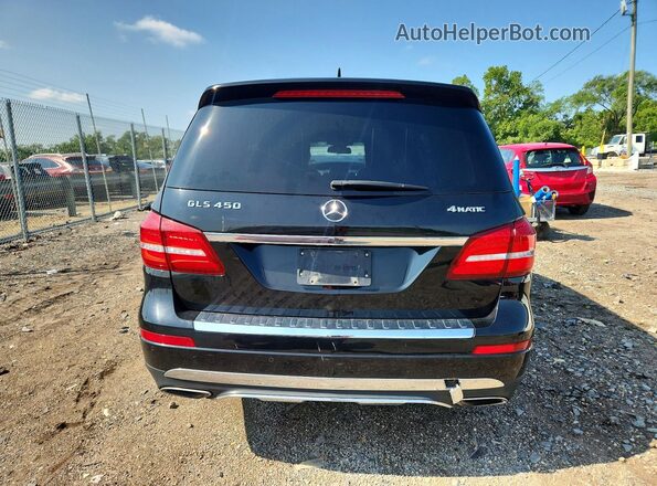 4JGDF6EE2HA788207 2017 MERCEDES-BENZ GLS Black Vista trasera