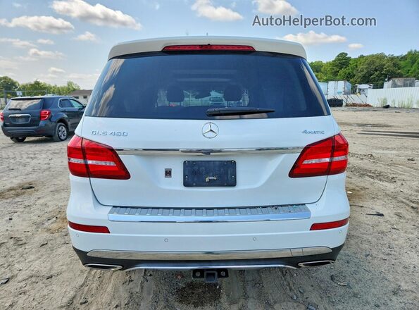 4JGDF6EE2HA918213 2017 MERCEDES-BENZ GLS Белый Вид сзади