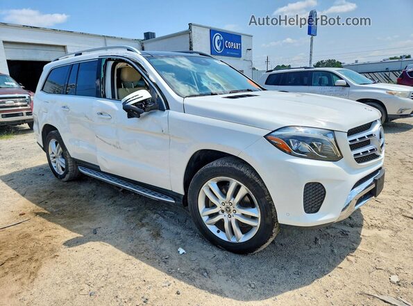 4JGDF6EE2HA918213 2017 MERCEDES-BENZ GLS Белый Передняя правая четверть