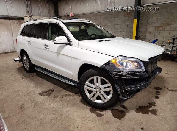 4JGDF6EE3GA637603 2016 MERCEDES-BENZ GL-CLASS Белый Передняя правая четверть
