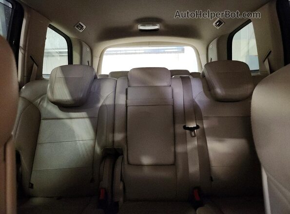 4JGDF6EE3GA637603 2016 MERCEDES-BENZ GL-CLASS Белый Вид задних сидений