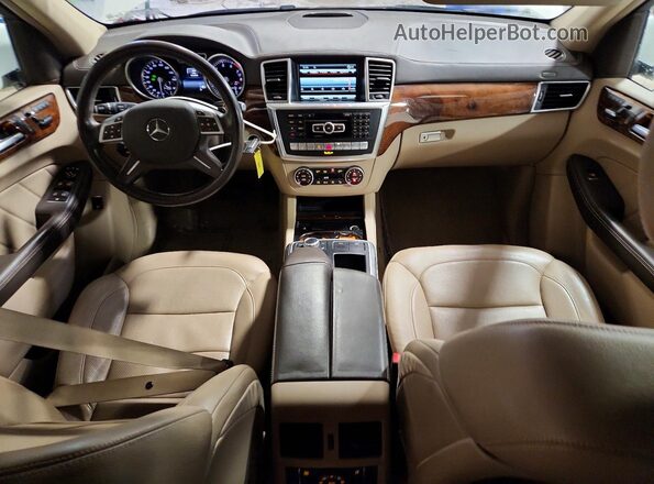 4JGDF6EE3GA637603 2016 MERCEDES-BENZ GL-CLASS Белый Вид панели приборов