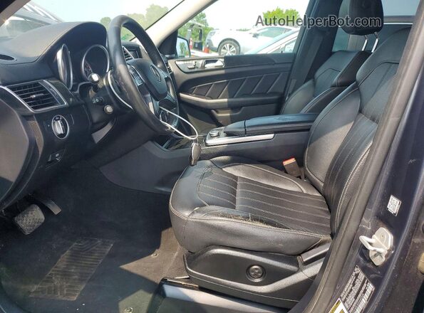 4JGDF6EE3GA645328 2016 MERCEDES-BENZ GL-CLASS Black Vista interior delantera