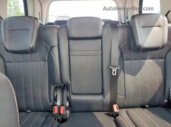 4JGDF6EE3GA645328 2016 MERCEDES-BENZ GL-CLASS Black Vista de los asientos traseros
