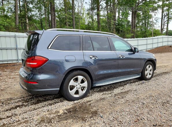 4JGDF6EE3HA742997 2017 MERCEDES-BENZ GLS Gray Trasero derecho