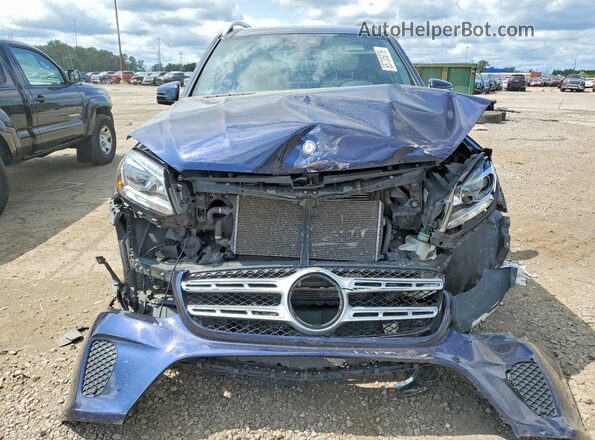 4JGDF6EE3HA884976 2017 MERCEDES-BENZ GLS Blue Front view