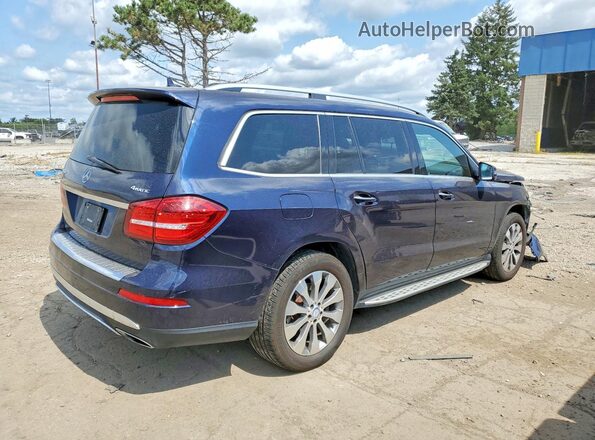 4JGDF6EE3HA884976 2017 MERCEDES-BENZ GLS Blue Rear right