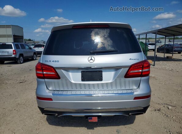 4JGDF6EE4HA883903 2017 MERCEDES-BENZ GLS Серебряный Вид сзади