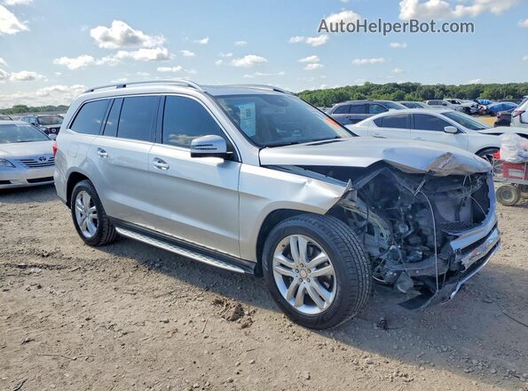 4JGDF6EE4HA883903 2017 MERCEDES-BENZ GLS Серебряный Передняя правая четверть
