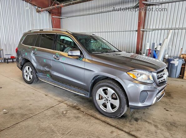4JGDF6EE4HA974895 2017 MERCEDES-BENZ GLS Gray Przód prawy
