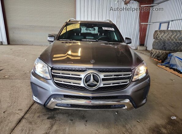 4JGDF6EE4HA974895 2017 MERCEDES-BENZ GLS Gray Widok z przodu