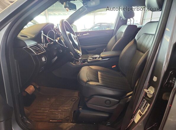 4JGDF6EE4HA974895 2017 MERCEDES-BENZ GLS Gray Widok wnętrza z przodu