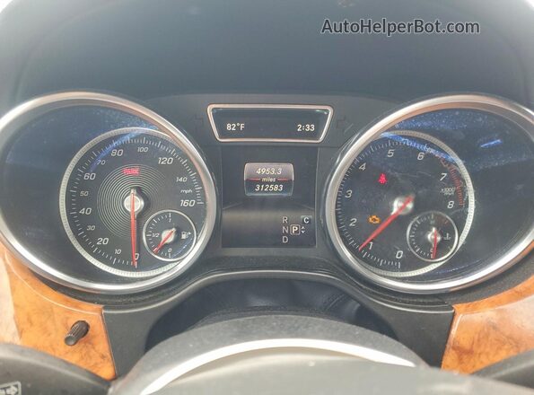 4JGDF6EE4KB220901 2019 MERCEDES-BENZ GLS Black Vista del cuadro de instrumentos