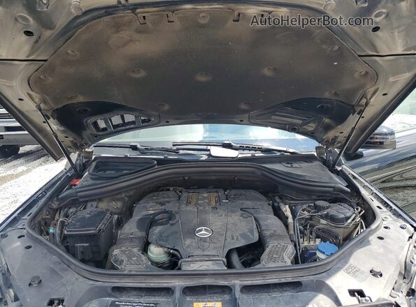 4JGDF6EE5GA667976 2016 MERCEDES-BENZ GL-CLASS Black Vista del compartimento del motor