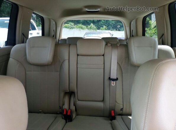 4JGDF6EE5GA667976 2016 MERCEDES-BENZ GL-CLASS Black Vista de los asientos traseros