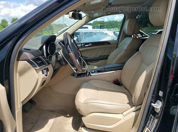 4JGDF6EE5GA667976 2016 MERCEDES-BENZ GL-CLASS Black Vista interior delantera