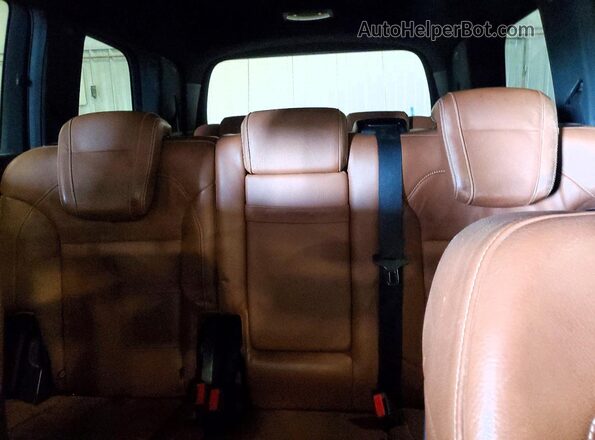 4JGDF6EE5HA762815 2017 MERCEDES-BENZ GLS Brown Вид задніх сидінь
