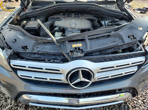 4JGDF6EE5HA872005 2017 MERCEDES-BENZ GLS Gray Engine compartment view
