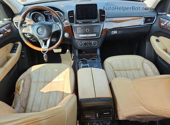 4JGDF6EE5HA872005 2017 MERCEDES-BENZ GLS Gray Dashboard view