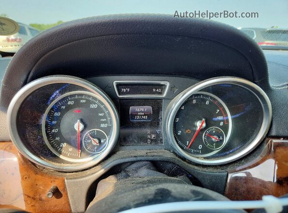 4JGDF6EE5HA872005 2017 MERCEDES-BENZ GLS Gray Instrument cluster view