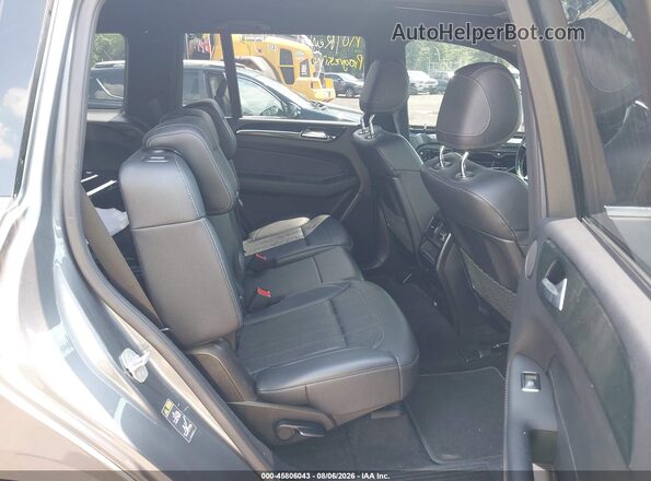 4JGDF6EE5HA979197 2017 MERCEDES-BENZ GLS 450 Gray VIN კოდის სტიკერის ხედი