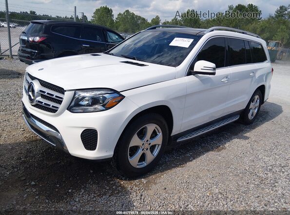 4JGDF6EE5HA980334 2017 MERCEDES-BENZ GLS 450 White Vista tres cuartos delantera izquierda