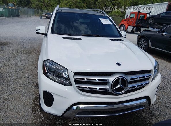 4JGDF6EE5HA980334 2017 MERCEDES-BENZ GLS 450 White Vista del cuadro de instrumentos