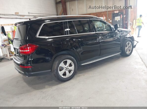 4JGDF6EE5JB072627 2018 MERCEDES-BENZ GLS 450 Черный Задняя правая четверть