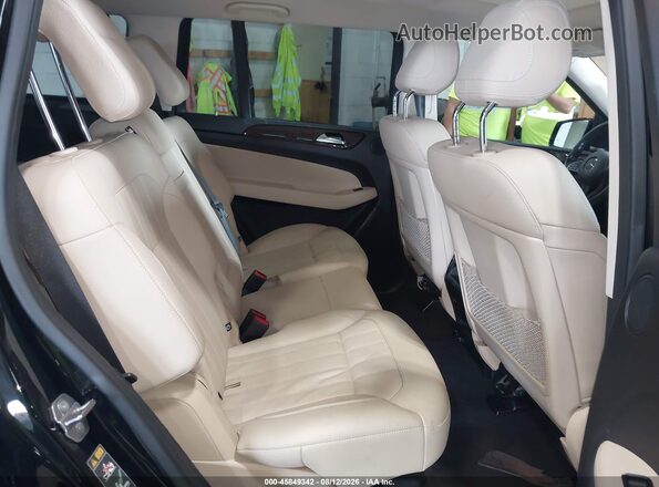 4JGDF6EE5JB072627 2018 MERCEDES-BENZ GLS 450 Черный Вид наклейки с VIN-кодом