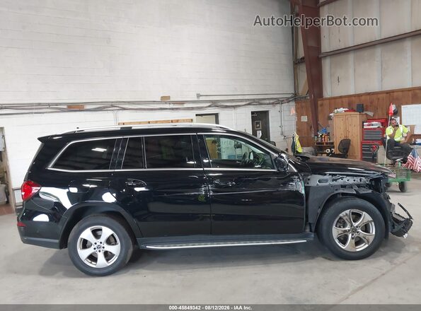 4JGDF6EE5JB072627 2018 MERCEDES-BENZ GLS 450 Черный Вид задней части салона
