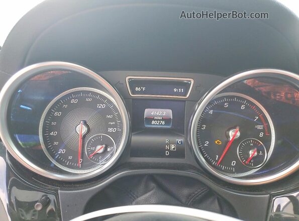 4JGDF6EE5KB191098 2019 MERCEDES-BENZ GLS Gray Vista del cuadro de instrumentos