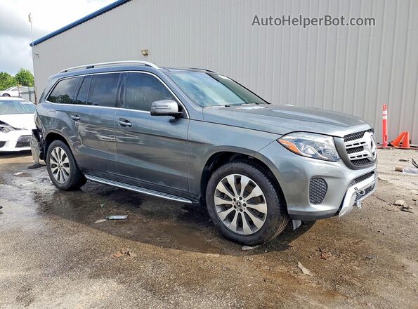 4JGDF6EE5KB191098 2019 MERCEDES-BENZ GLS Gray Delantero derecho