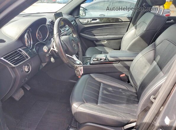 4JGDF6EE5KB191098 2019 MERCEDES-BENZ GLS Gray Vista interior delantera
