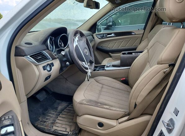 4JGDF6EE6GA675598 2016 MERCEDES-BENZ GL-CLASS White Вид салону спереду