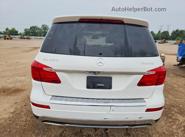 4JGDF6EE6GA675598 2016 MERCEDES-BENZ GL-CLASS White Вид ззаду