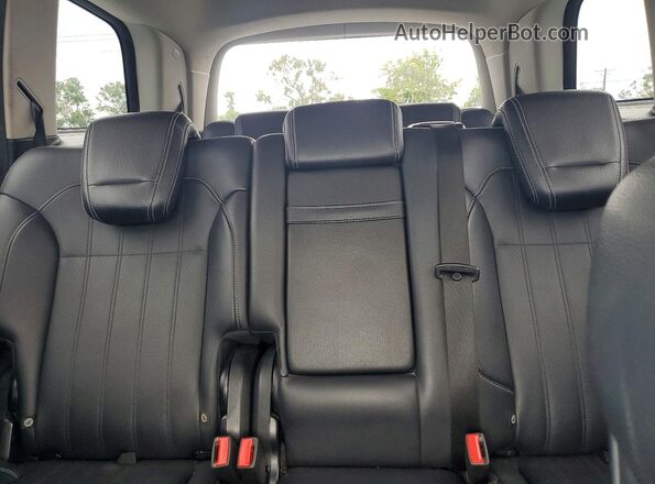 4JGDF6EE6GA694295 2016 MERCEDES-BENZ GL-CLASS Silver Rear interior view