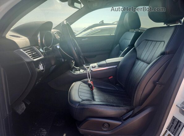 4JGDF6EE6GA712892 2016 MERCEDES-BENZ GL-CLASS White Вид салону спереду