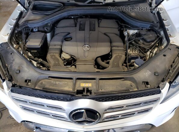 4JGDF6EE6HA752178 2017 MERCEDES-BENZ GLS White ძრავის განყოფილების ხედი