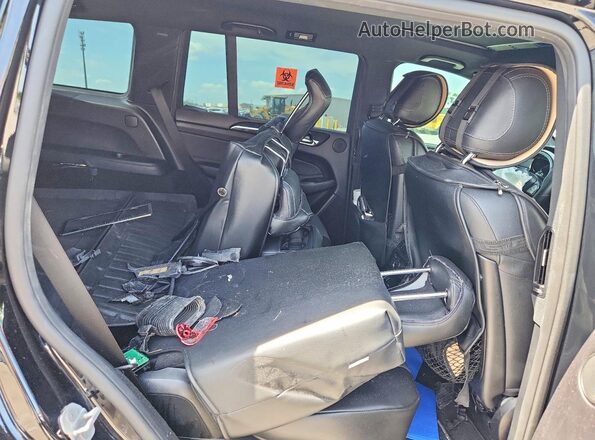 4JGDF6EE6HA797590 2017 MERCEDES-BENZ GLS Black Vista de los asientos traseros