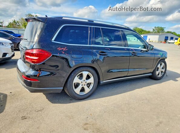 4JGDF6EE6HA830118 2017 MERCEDES-BENZ GLS Черный Задняя правая четверть
