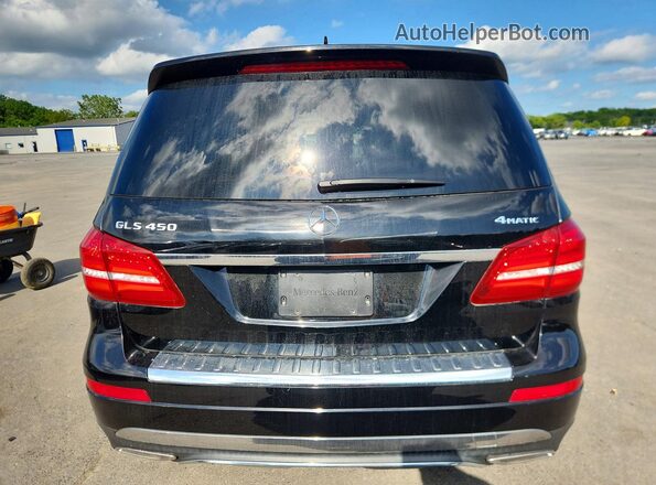 4JGDF6EE6HA830118 2017 MERCEDES-BENZ GLS Черный Вид сзади