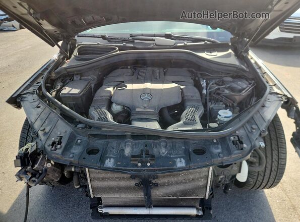 4JGDF6EE6HA830118 2017 MERCEDES-BENZ GLS Черный Вид подкапотного пространства