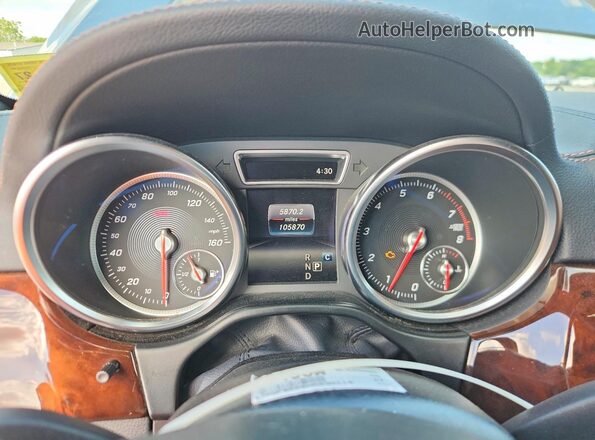 4JGDF6EE6HA830118 2017 MERCEDES-BENZ GLS Черный Вид щитка приборов