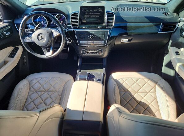 4JGDF6EE6HA947102 2017 MERCEDES-BENZ GLS White Вид панелі приладів