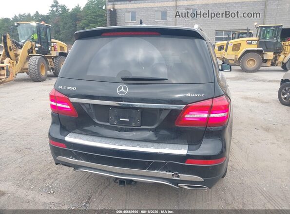 4JGDF6EE6HA960657 2017 MERCEDES-BENZ GLS 450 Черный Вид спереди