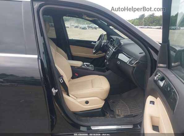 4JGDF6EE6HA960657 2017 MERCEDES-BENZ GLS 450 Черный Вид салона спереди
