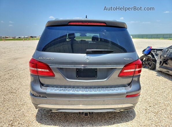 4JGDF6EE6HA981041 2017 MERCEDES-BENZ GLS Серый Вид сзади