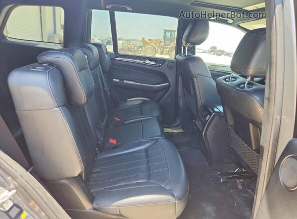 4JGDF6EE6HA981041 2017 MERCEDES-BENZ GLS Серый Вид задней части салона