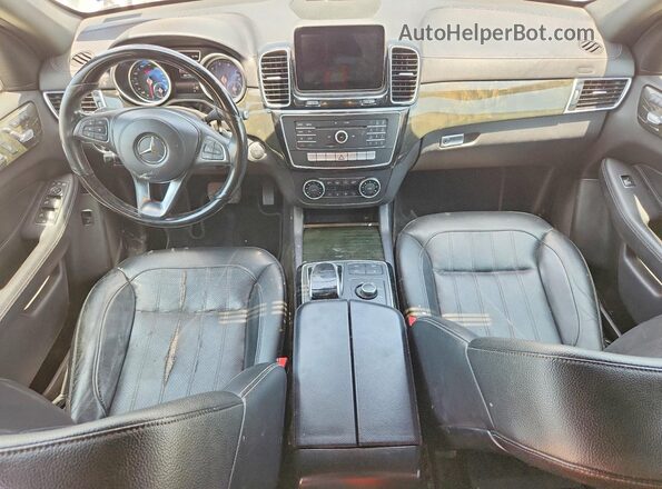 4JGDF6EE6HA981041 2017 MERCEDES-BENZ GLS Серый Вид панели приборов