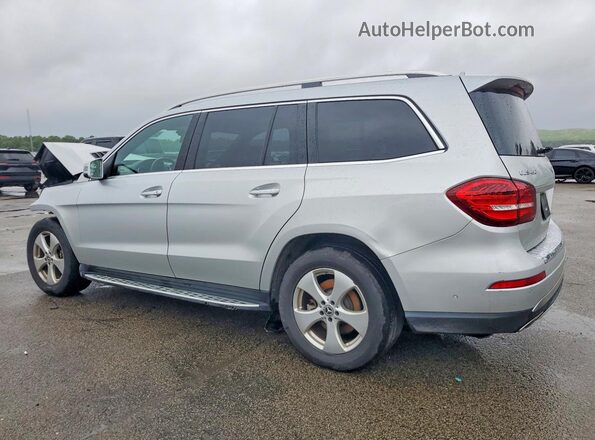 4JGDF6EE6JB050393 2018 MERCEDES-BENZ GLS Silver Trasero izquierdo